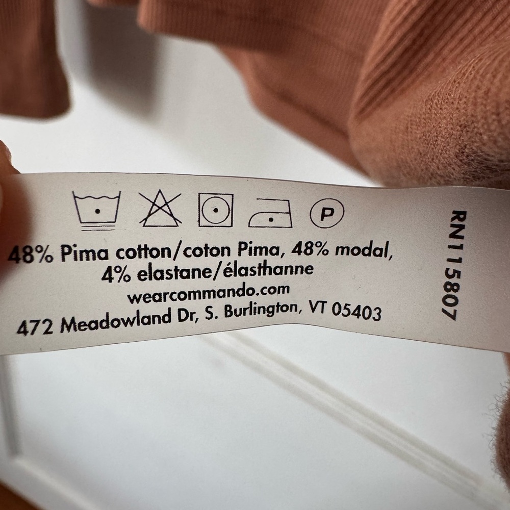 Commando Rust Long Sleeve Top - Picture 5 of 8